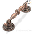 Hardware Material Vintage Style Antique Copper Drawer Pulls Supplier